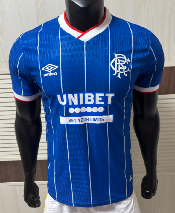 2026-27 Rangers home blue Player version Soccer Jersey