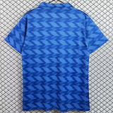 1989-1990 Real Oviedo Home blue Retro Soccer Jersey