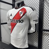 2026-27 River Plate home Player Verion Long Sleeve Soccer Jersey