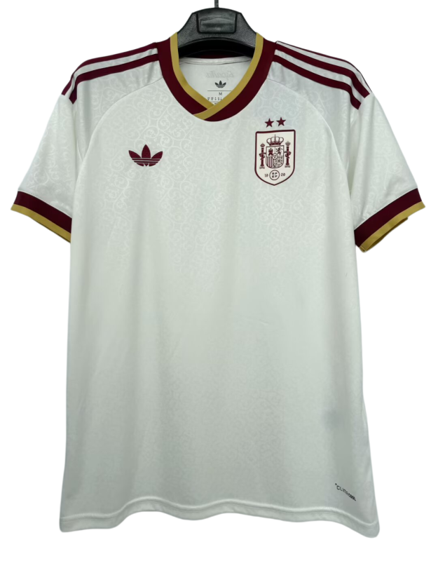 2026-27 Mens Spain away white soccer  Jersey  (Have two star ⭐⭐）