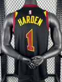 2021 Cleveland Cavaliers HARDEN #1 black Top Quality Hot Pressing NBA Jersey(飞人版)
