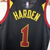 2021 Cleveland Cavaliers HARDEN #1 black Top Quality Hot Pressing NBA Jersey(飞人版)