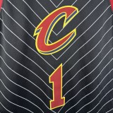 2021 Cleveland Cavaliers HARDEN #1 black Top Quality Hot Pressing NBA Jersey(飞人版)