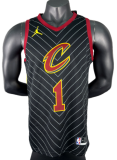 2021 Cleveland Cavaliers HARDEN #1 black Top Quality Hot Pressing NBA Jersey(飞人版)