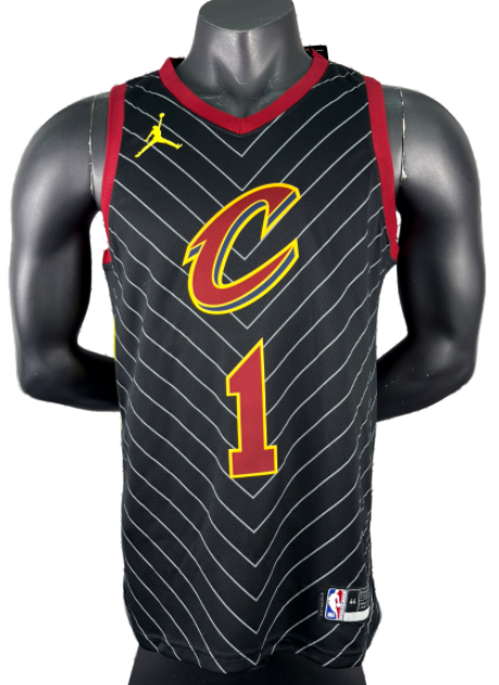 2021 Cleveland Cavaliers HARDEN #1 black Top Quality Hot Pressing NBA Jersey(飞人版)