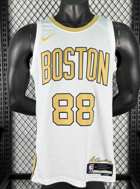 2026 CELTICS QUETA #88 City Edition Top Quality Hot Pressing NBA Jersey