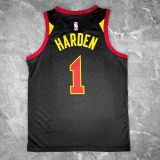 2021 Cleveland Cavaliers HARDEN #1 black Top Quality Hot Pressing NBA Jersey(飞人版)