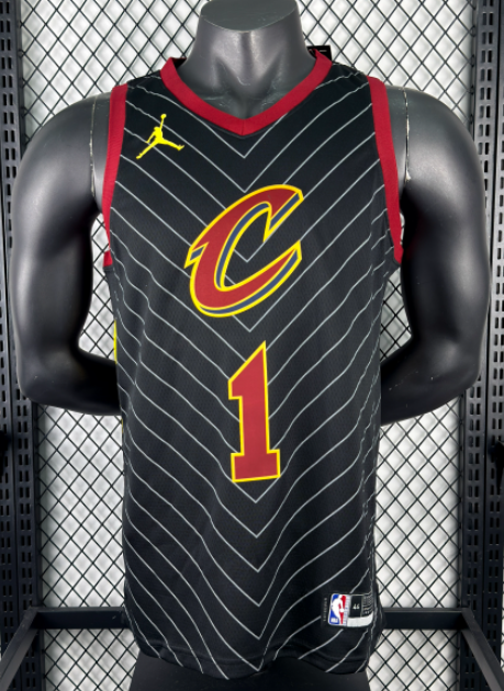 2021 Cleveland Cavaliers HARDEN #1 black Top Quality Hot Pressing NBA Jersey(飞人版)