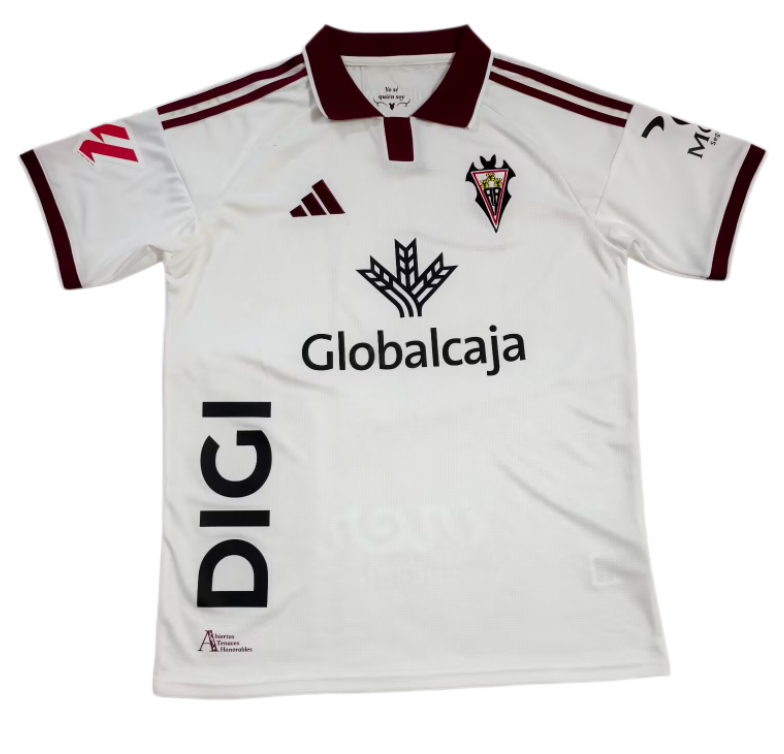 2026-27 Albacete home white Fans Soccer Jersey