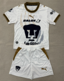 2026-27 Kids Pumas UNAM home white Soccer Jersey