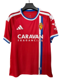 2026-27 Mens Zaragoza Away Red Soccer Jersey