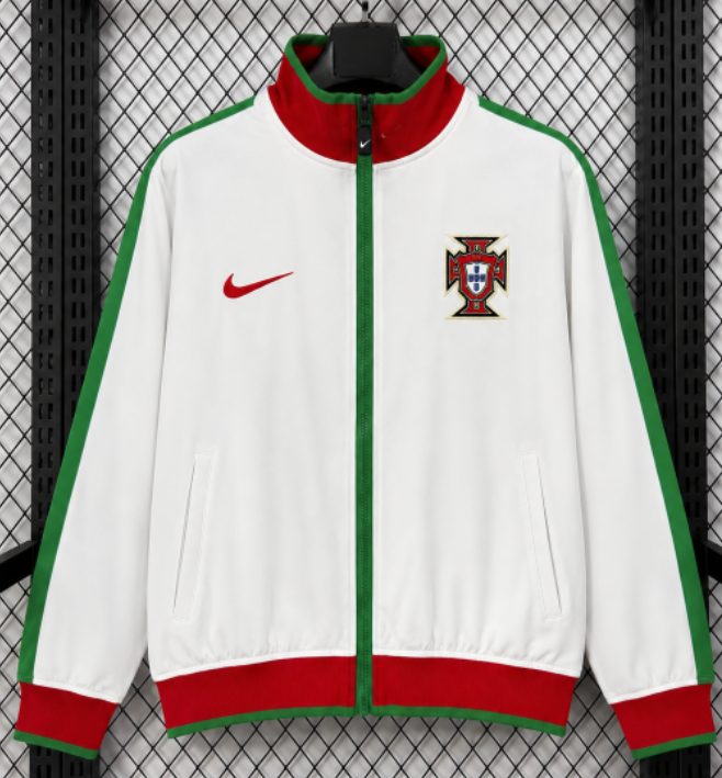 2026-27 Mens Portugal white Windbreaker