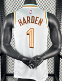 2023 Cleveland Cavaliers HARDEN #1 white City Edition Top Quality Hot Pressing NBA Jersey