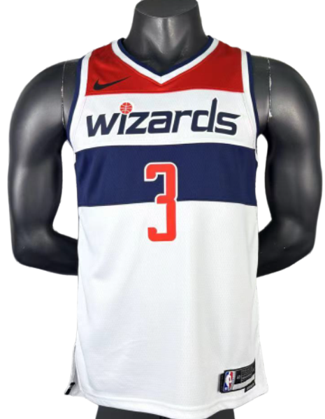 2023 Wizards YONG #3 white Top Quality Hot Pressing NBA Jersey