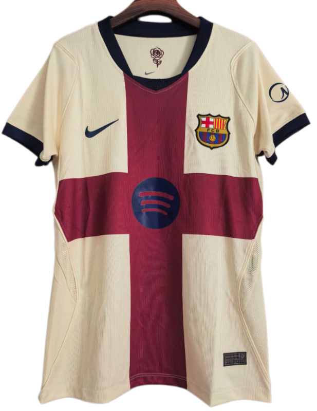 2026-27 Women Barcelona four away Soccer Jersey