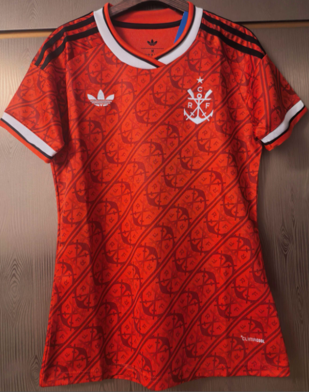 2026-27 Women Flamengo third away red soccer Jersey