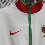 2026-27 Mens Portugal white Windbreaker