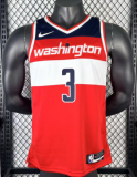 2023 Wizards YONG #3 red Top Quality Hot Pressing NBA Jersey