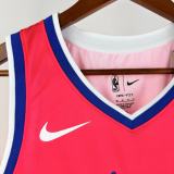 2023 Wizards YONG #3 pink City Edition Top Quality Hot Pressing NBA Jersey