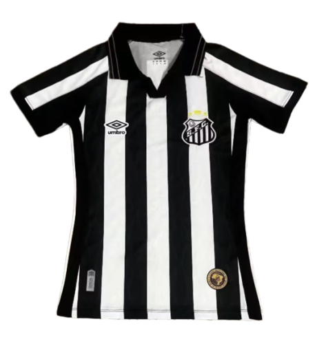 2026-27 Women Santos FC away black Soccer Jersey
