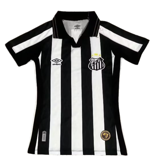 2026-27 Women Santos FC away black Soccer Jersey