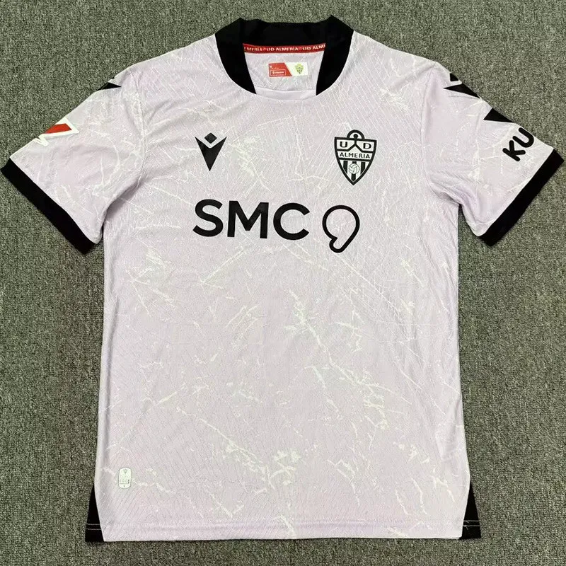 2026-27 Mens UD Almeria third away white Fans Soccer Jersey