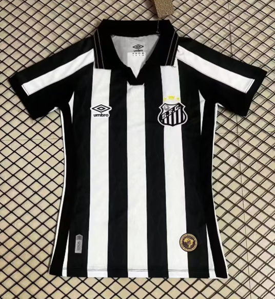 2026-27 Women Santos FC away black Soccer Jersey