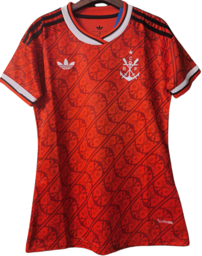 2026-27 Women Flamengo third away red soccer Jersey