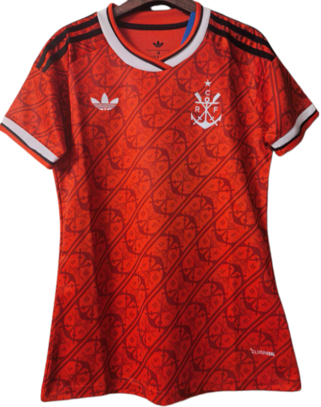 2026-27 Women Flamengo third away red soccer Jersey