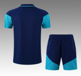 2026-27 Spain Royal blue POLO Training Short suit