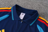 2026-27 Spain Royal blue POLO Training Short suit