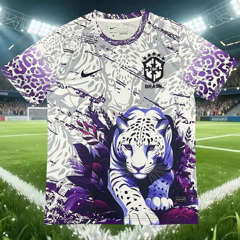2026-27 Mens Brazil Special Edition purple Training shirts