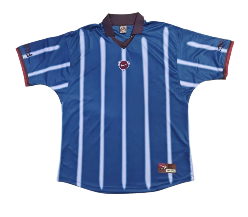 2026 Mens France NikeT90 Blue Retro Training Shirts