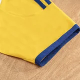 2002 Mens Sweden away white Retro Soccer Jersey