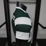 2026-27 Mens Sporting Lisbon home green Player version soccer Jersey