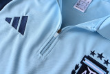 2026-27 Mens Argentina Sky blue POLO Training Short Suit