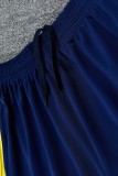 2026-27 Mens Brazil Royal Blue Vest Short Training Suit