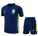 2026-27 Mens Brazil Royal Blue Short Training Suit