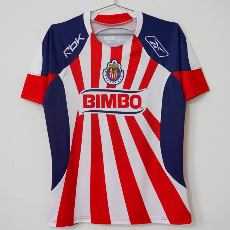 2008-2009 Chivas Guadalajara home Retro Soccer Jersey