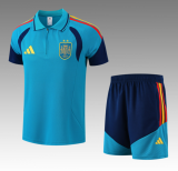 2026-27 Spain Lake Blue POLO Training Short suit