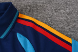 2026-27 Spain Royal blue POLO Training Short suit