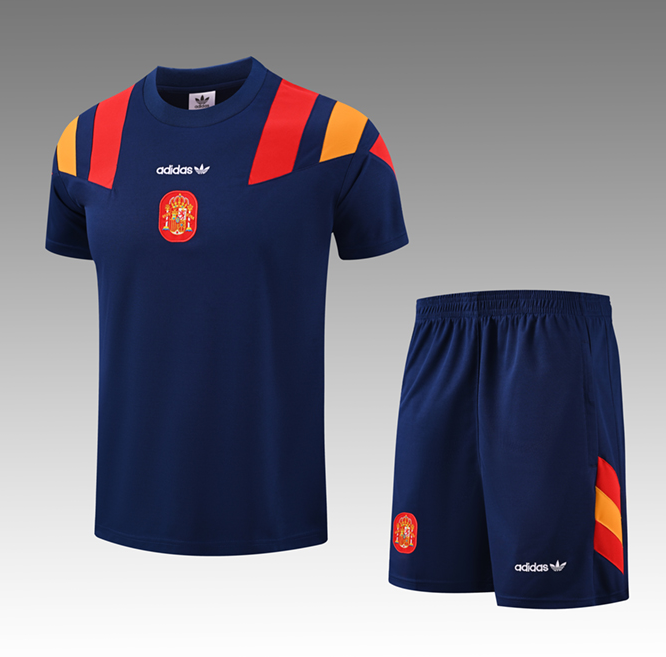 2026-27 Spain Royal blue Training Short suit