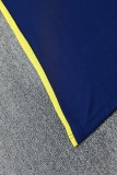 2026-27 Mens Brazil Royal Blue Vest Short Training Suit
