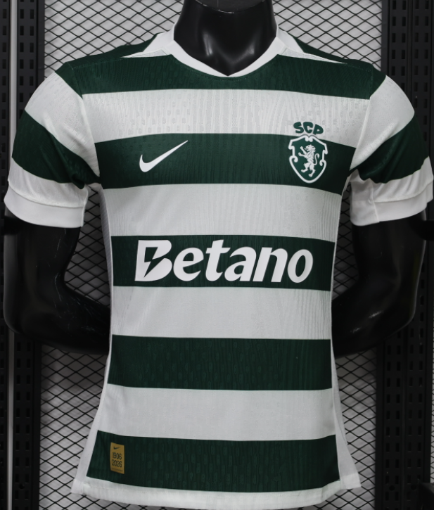 2026-27 Mens Sporting Lisbon home green Player version soccer Jersey