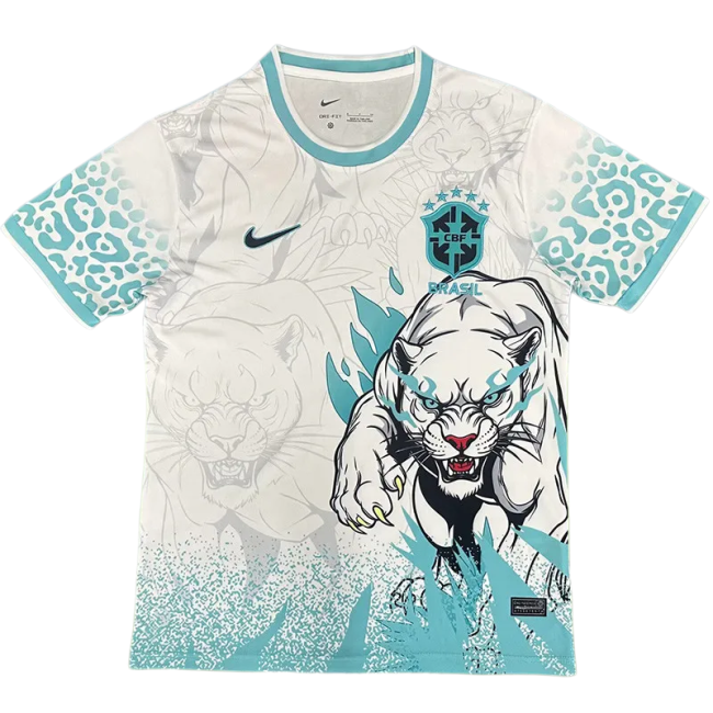 2026-27 Mens Brazil Special Edition Blue White Training shirts