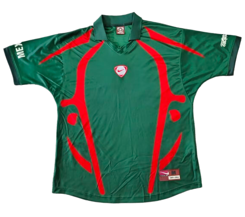 2026 Mexico NikeT90 Green Retro Training Shirt