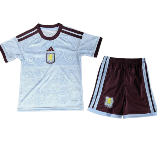 2026-27 Kids  Aston Villa Third Away Soccer Jersey