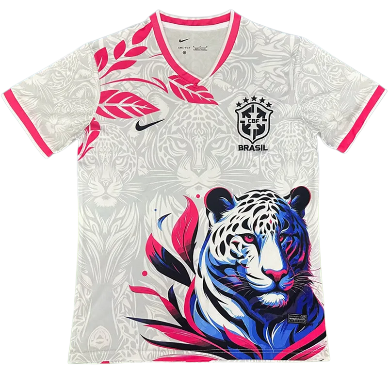 2026-27 Mens Brazil Special Edition Pink White Training shirts