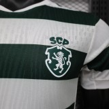 2026-27 Mens Sporting Lisbon home green Player version soccer Jersey