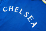 2026-27 Mens Chelsea blue vest Short Training Suit  D26074#